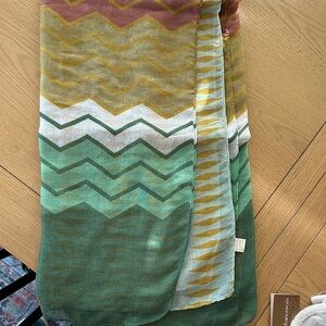 Nordstrom Multicolor Chevron Scarf
